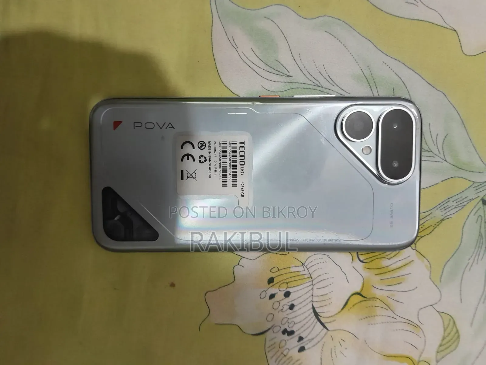 New Tecno Pova Curve 2 128 GB