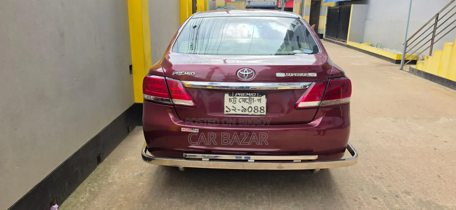 Toyota Premio 1.5 Front-Wheel Drive 2011 Maroon