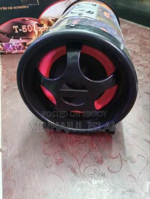 T-500 Bass Speaker Box | Bluetooth, USB and Memory Card Support