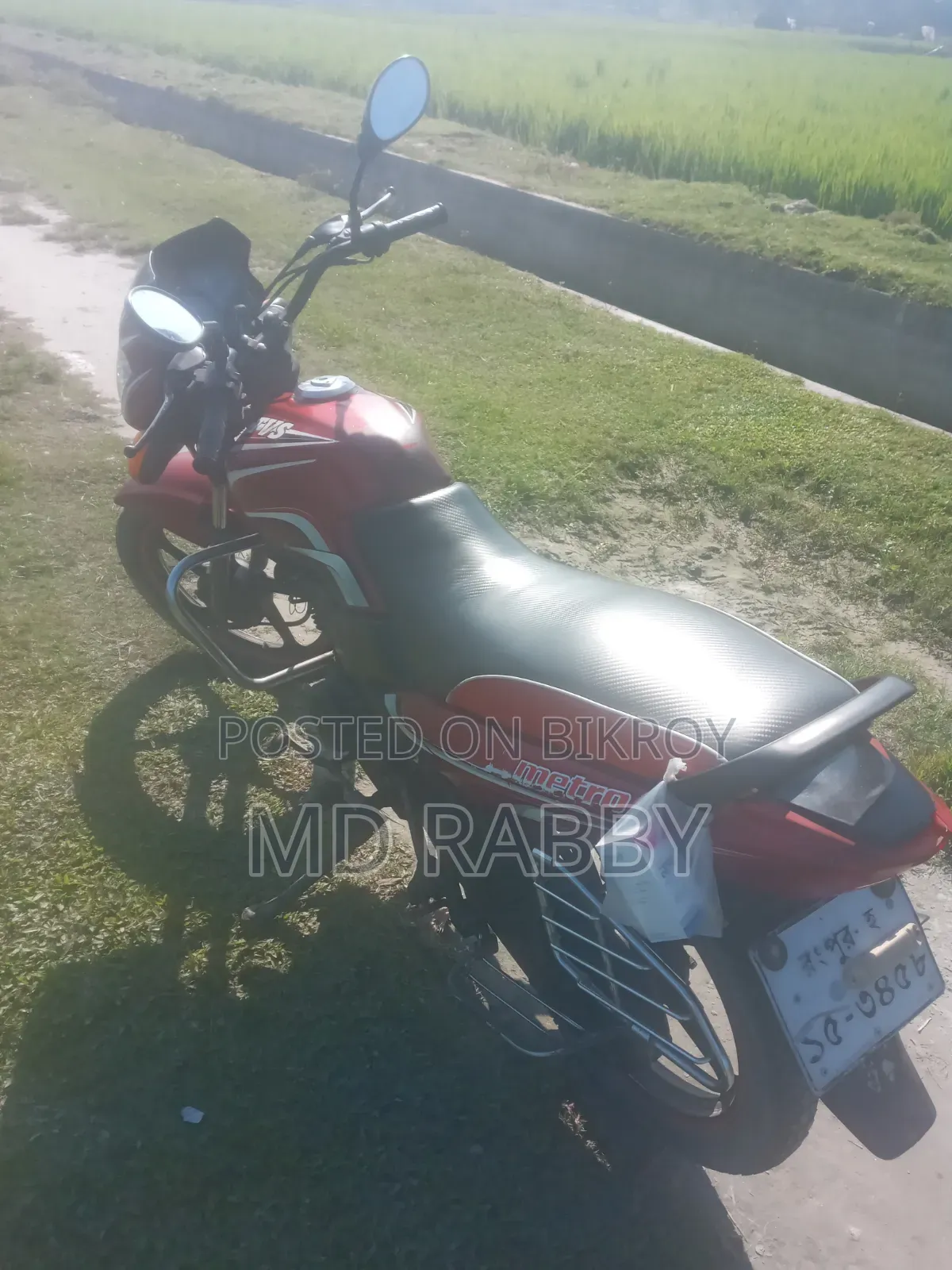 TVS Metro 2019 Gray