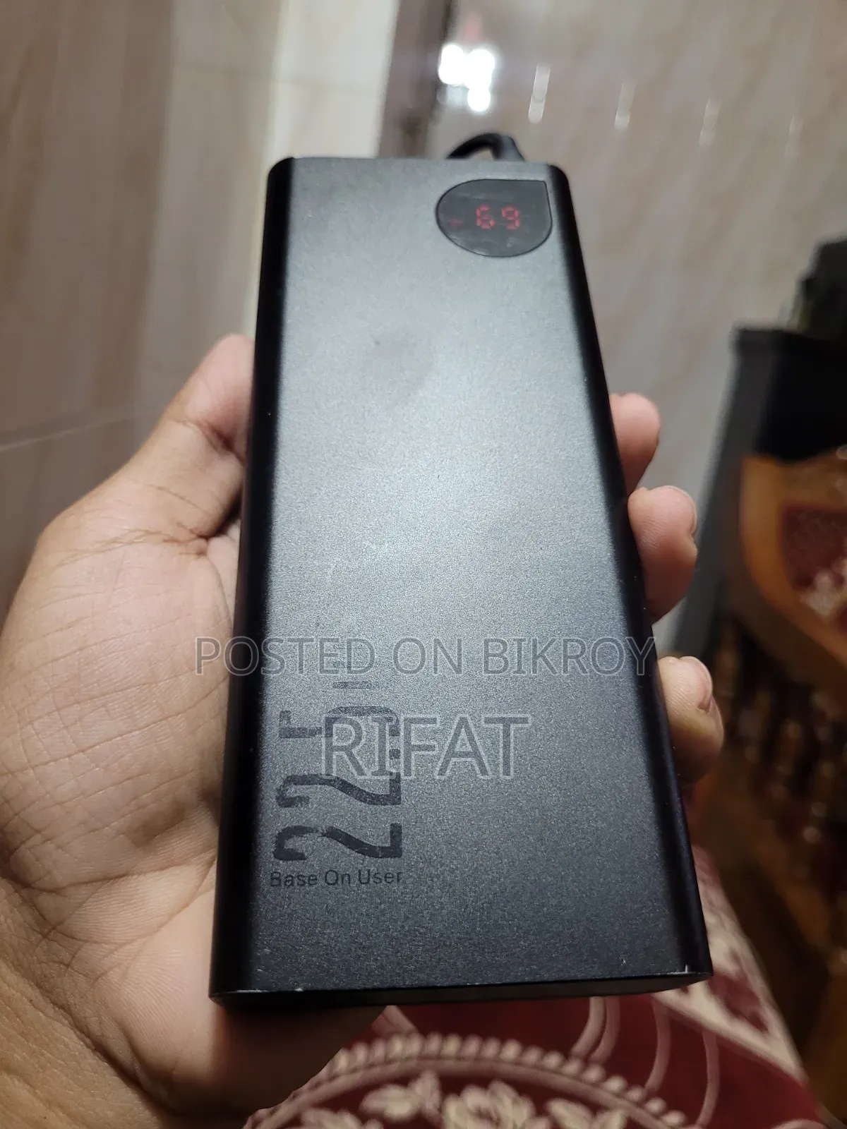 Baseus Adaman Power Bank 20000mAh 22.5w PD Metal Body