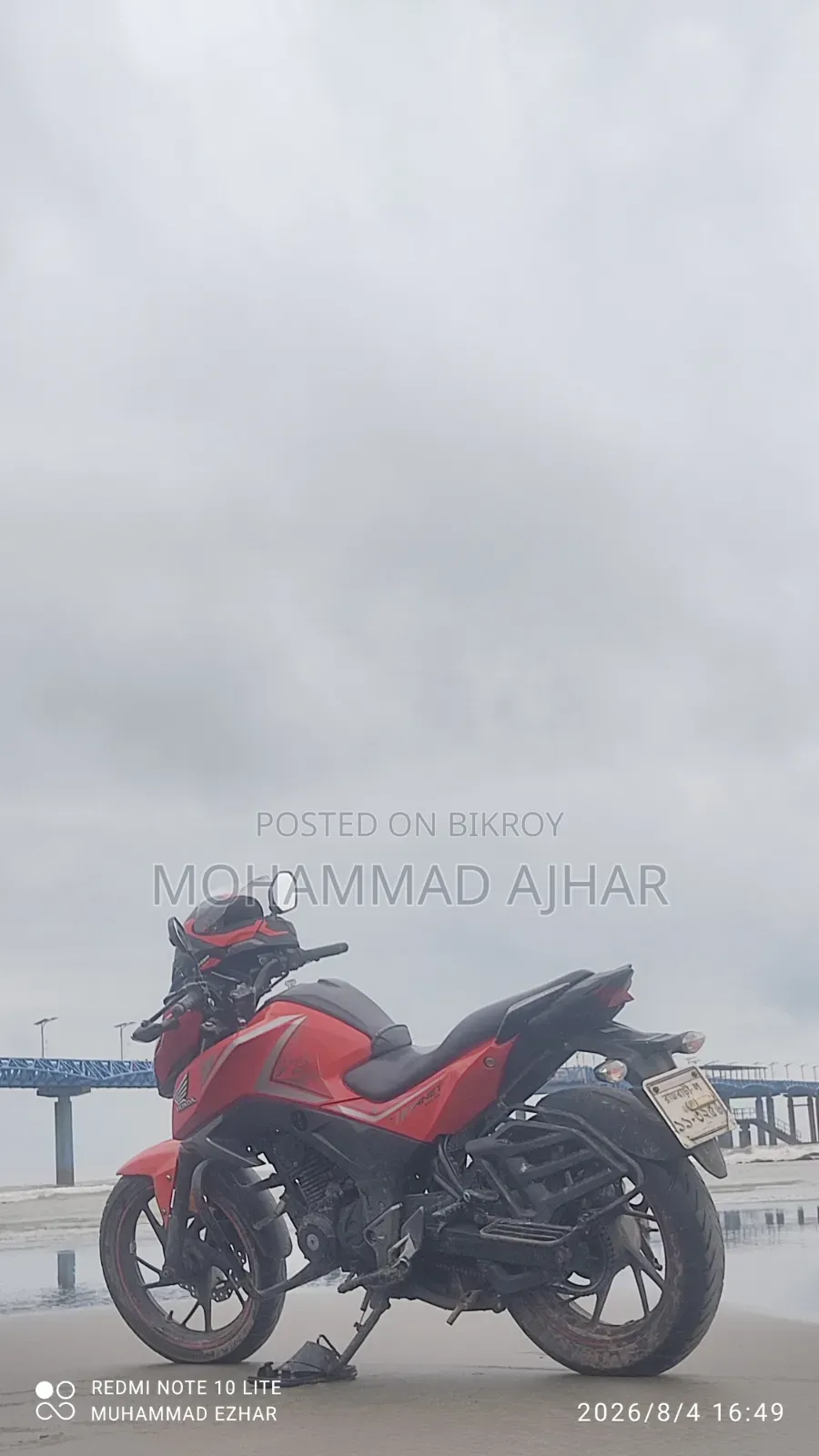 হোন্ডা হর্নেট ২০১৯ রেড