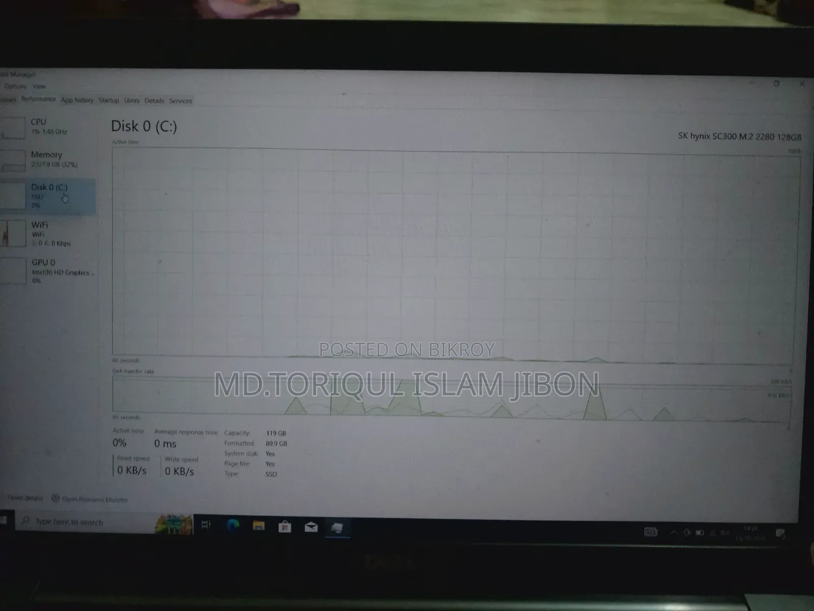 Laptop Dell Latitude 7480 8GB Intel Core i5 SSD 128GB