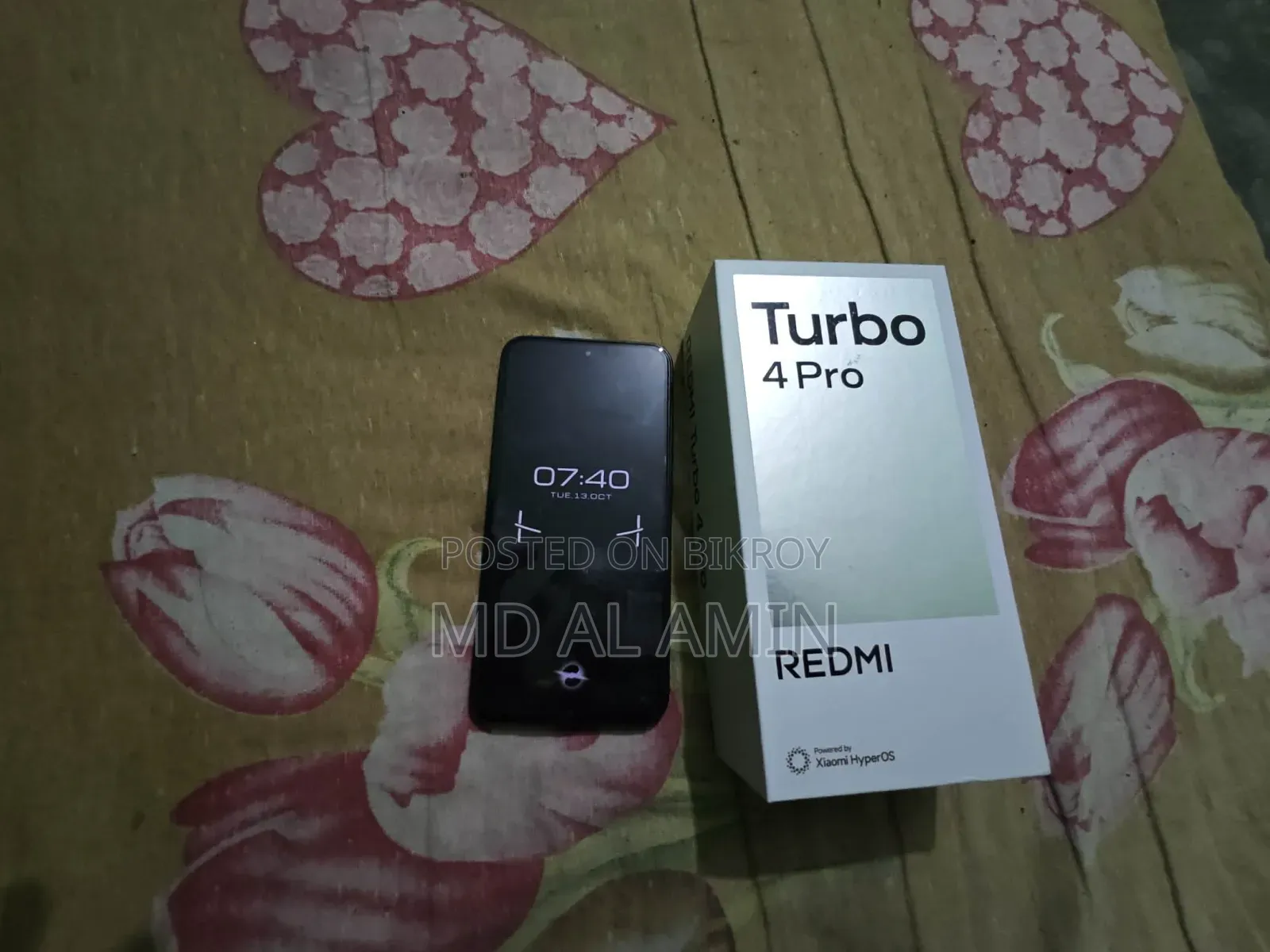 Xiaomi Redmi Turbo 4 Pro 256 GB Black