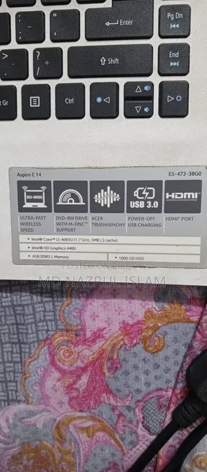 Laptop Acer AcerNote 760 6GB Intel Core i3 SSD 1TB