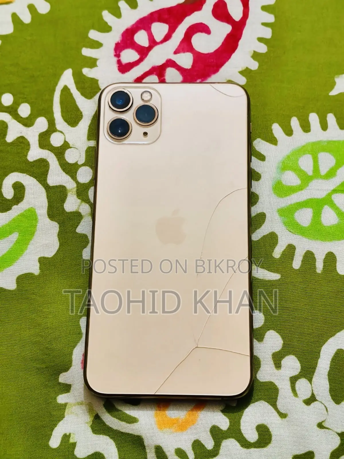 অ্যাপল আইফোন ১১ প্রো ম্যাক্স ২৫৬ জিবি গোল্ড