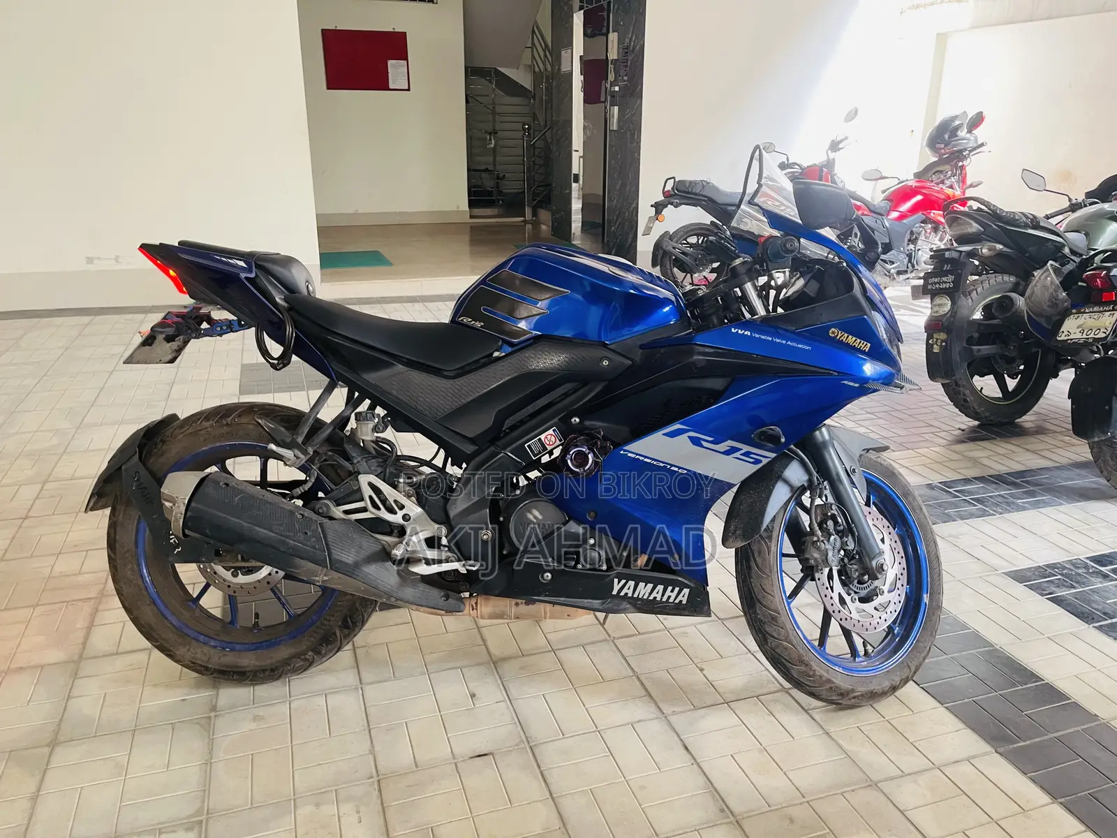 Yamaha R15 V3 2020 Blue