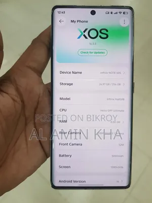Infinix Note 40S 256 GB Green