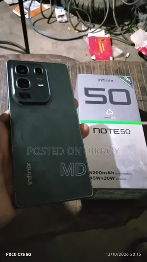 Infinix Note 50 4G 256 GB Black