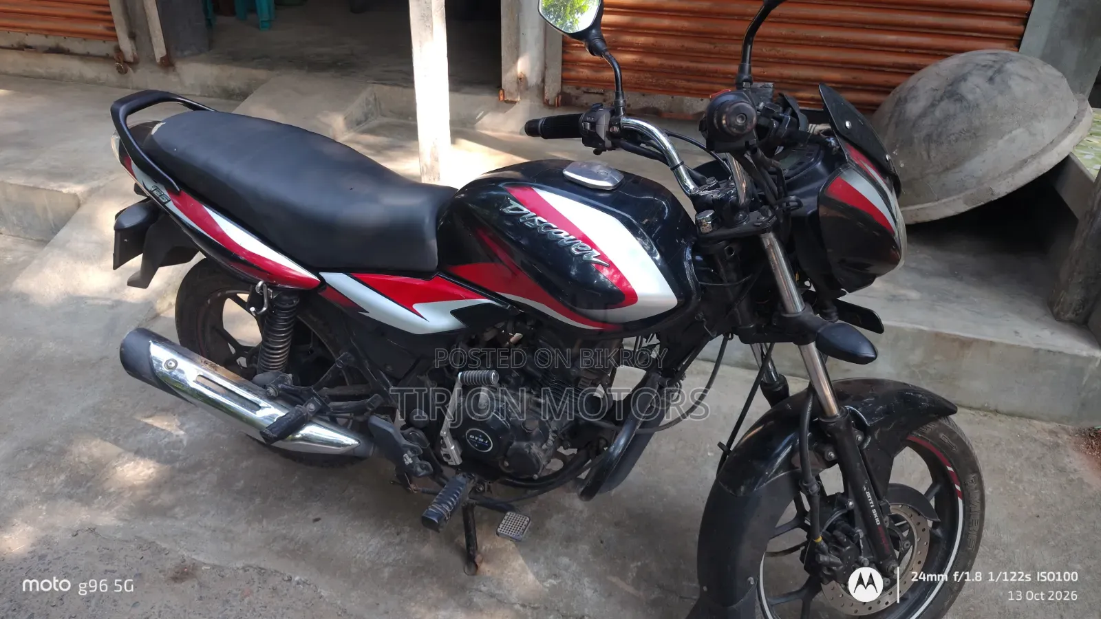 Bajaj Discover 125 2022 Black