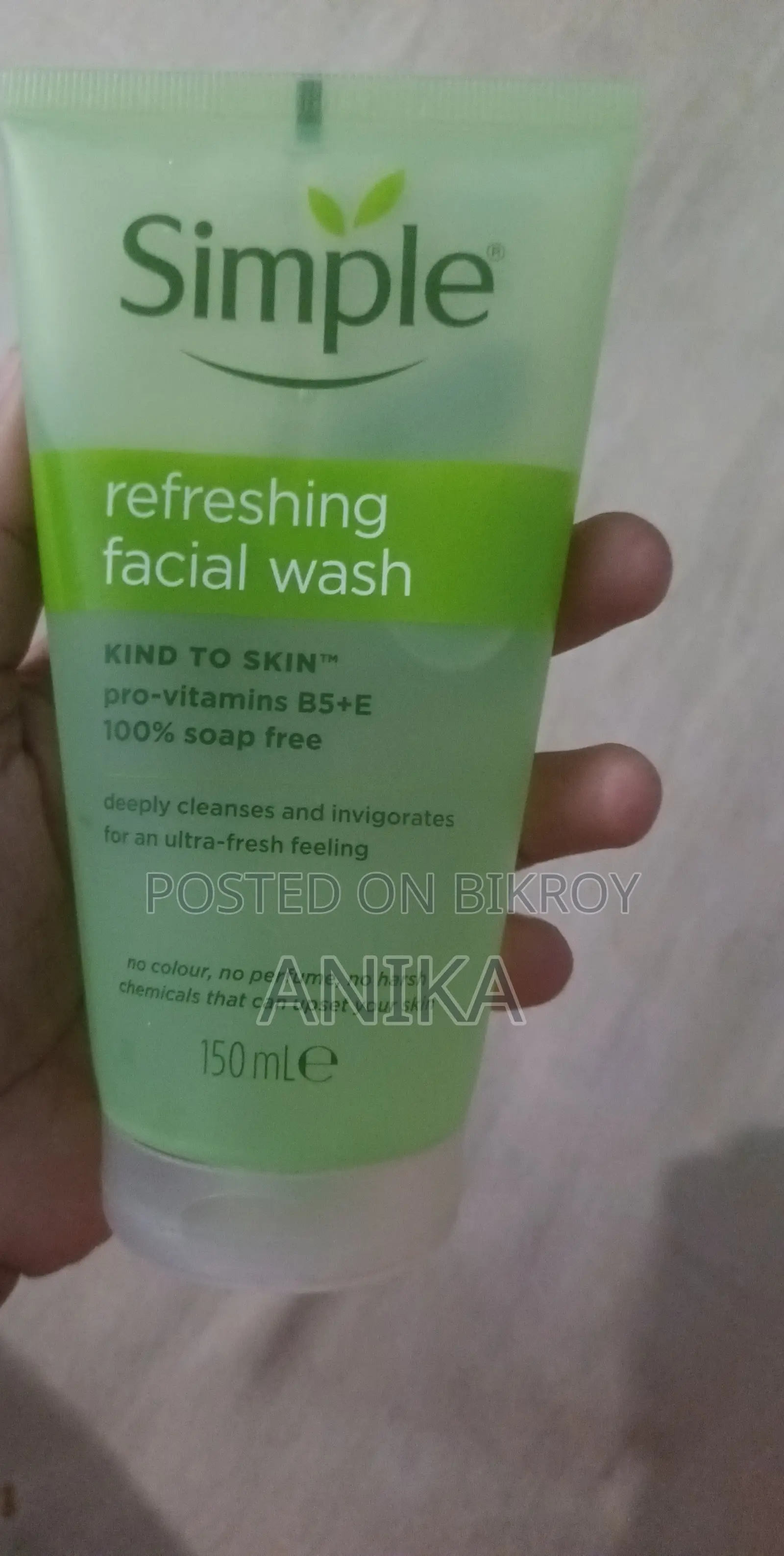 Simple Refreshing Facial Wash-150ml