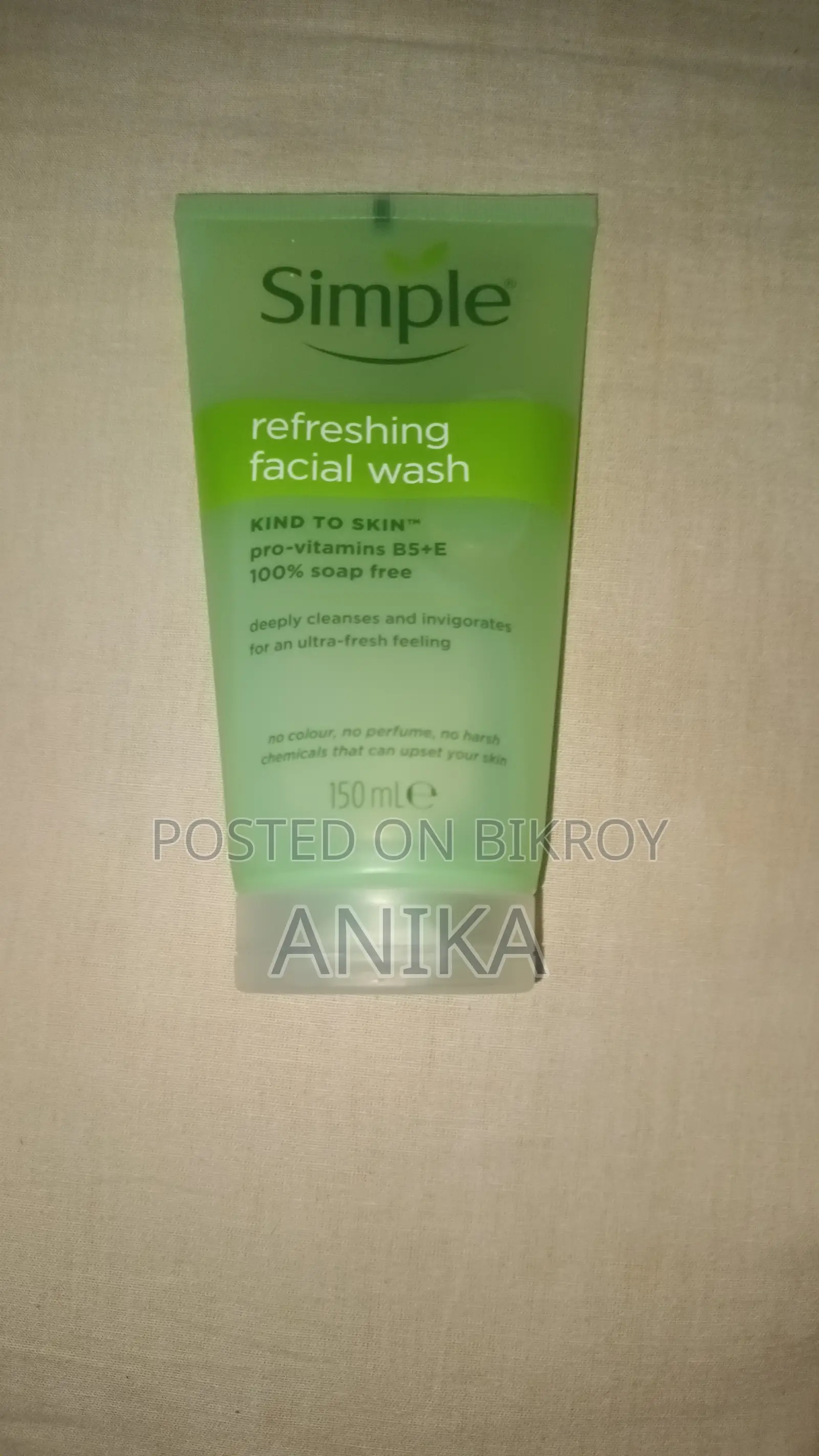 Simple Refreshing Facial Wash-150ml