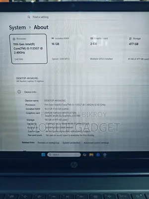 Laptop HP Pavilion 15 16GB Intel Core i5 SSD 512GB