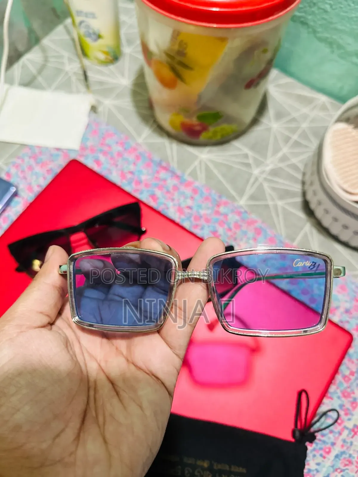 4 Sunglasses Combo Offers With Pouch 👝🔥
