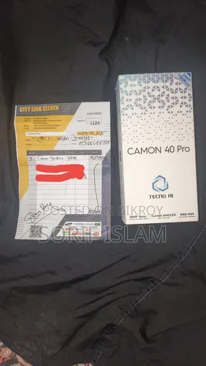 Tecno Camon 40 Pro 4G 256 GB Silver