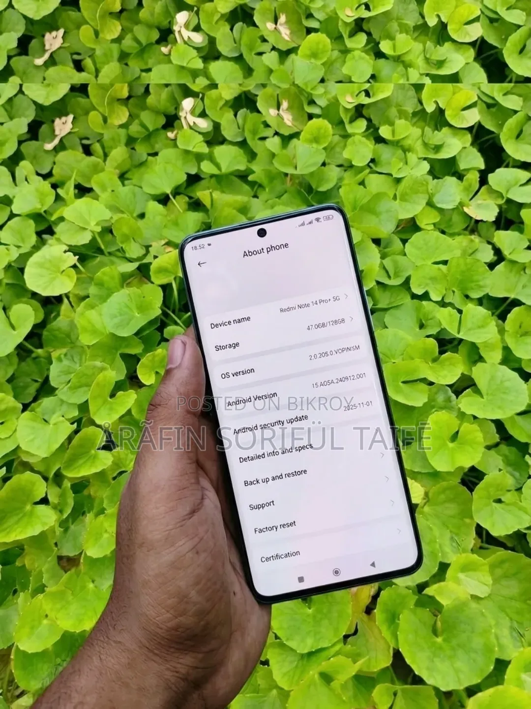 Xiaomi Redmi Note 14 Pro+ 5G 256 GB Red