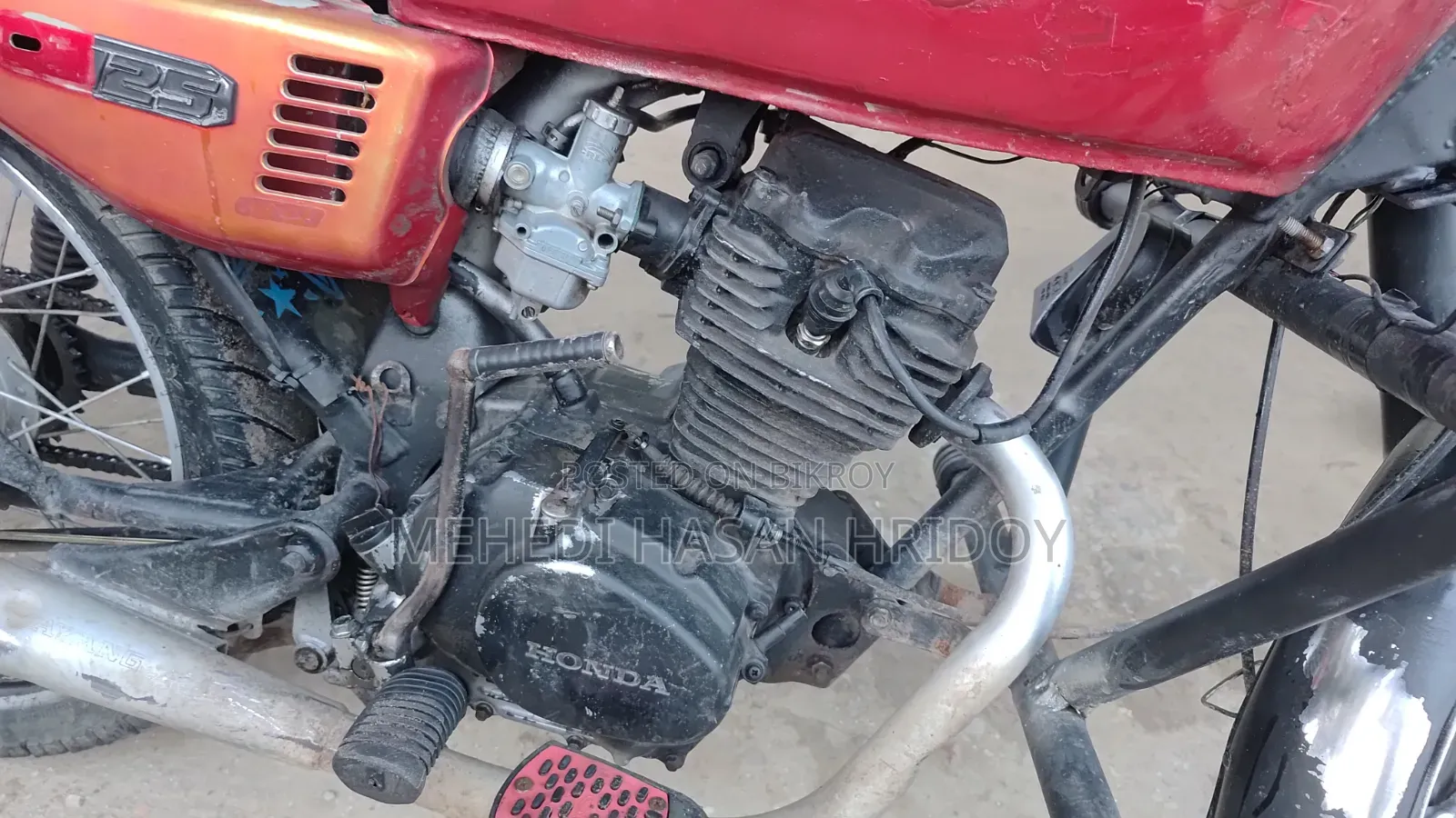 Honda SP 125 1997 Red