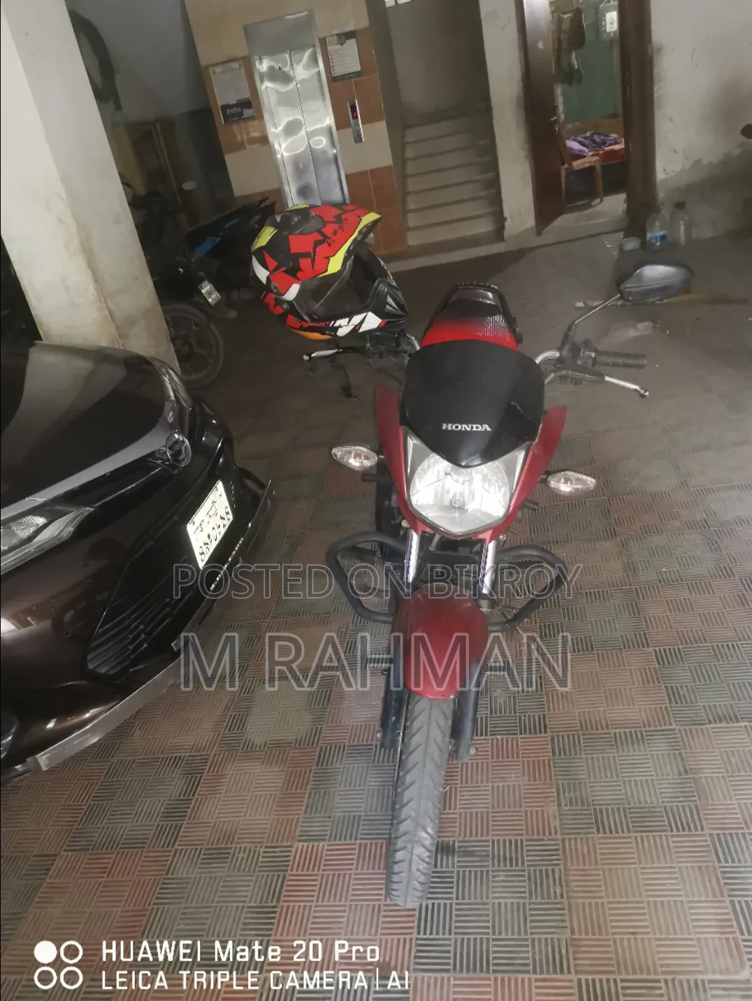 Honda CB 2017 Red