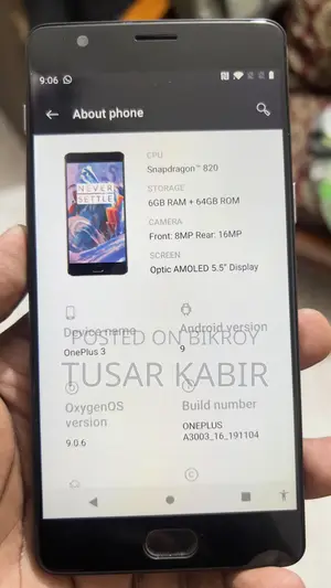 OnePlus 3 64 GB Gray
