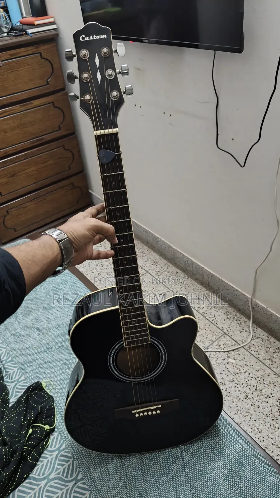 Custom Semi Acoustic Guitar