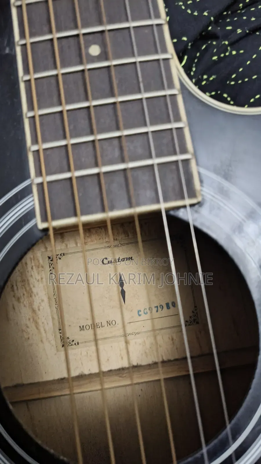 Custom Semi Acoustic Guitar