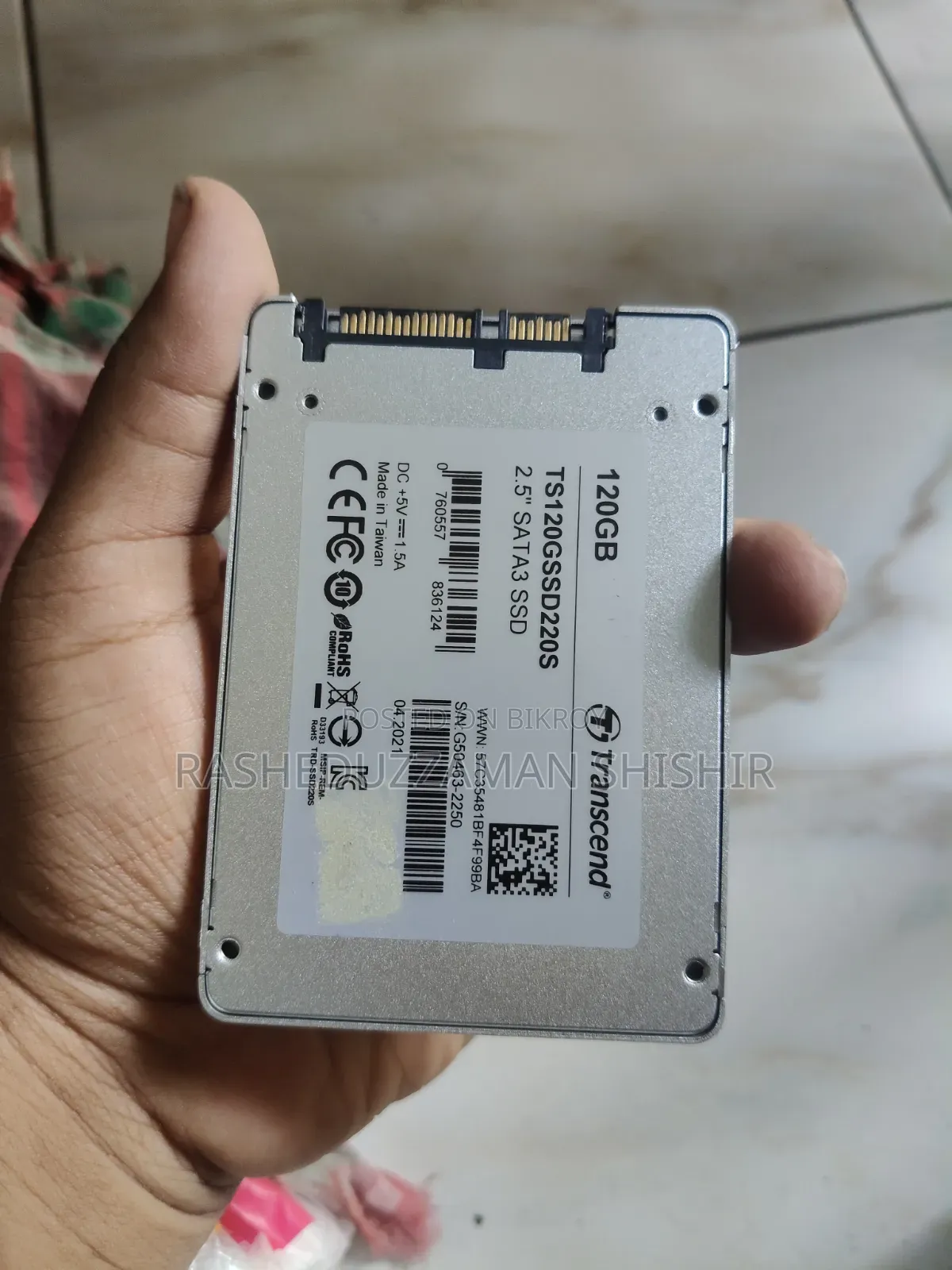 Transcend 120gb Ssd220s 2.5" Sata Iii SSD