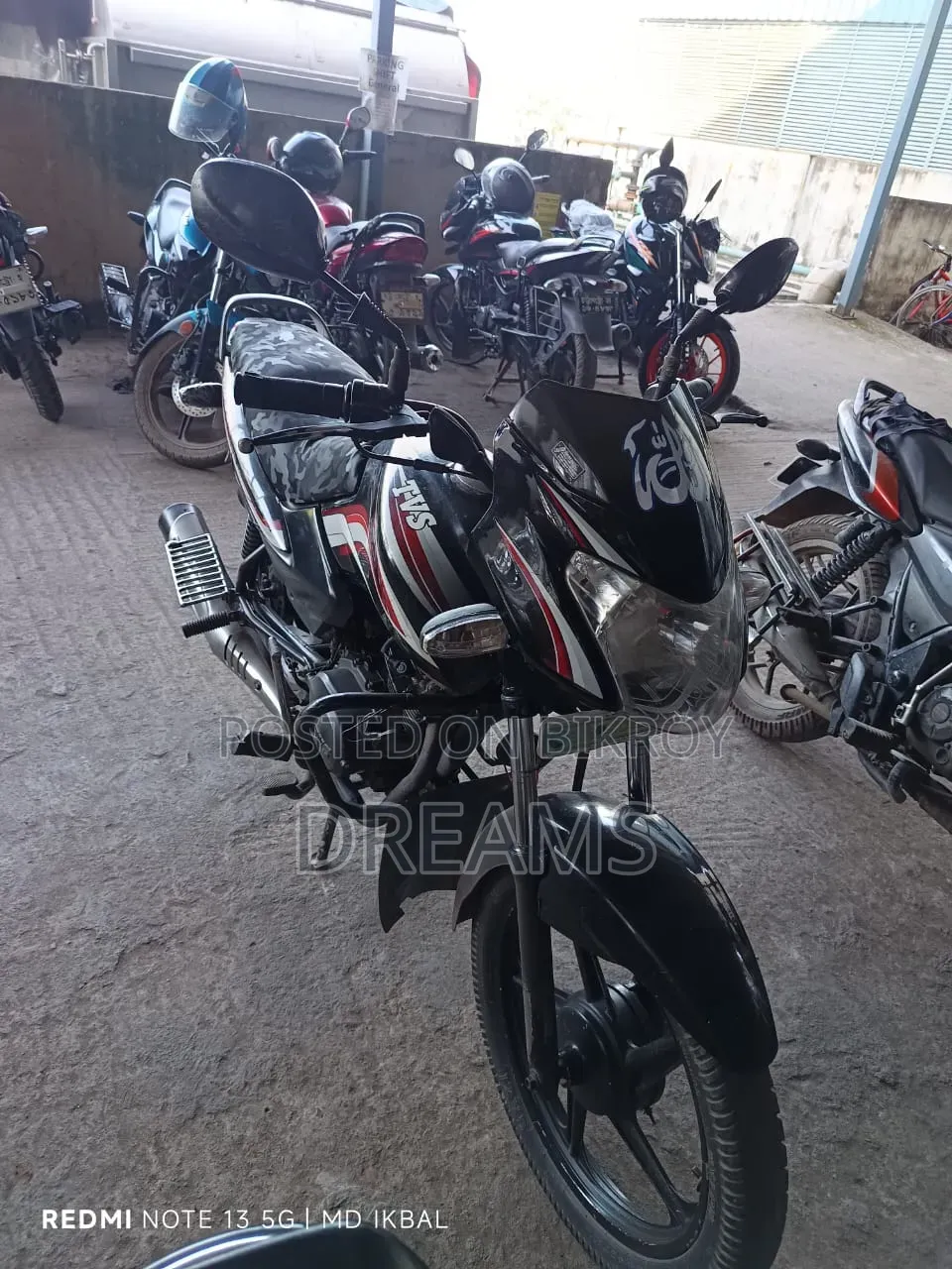 টিভিএস মেট্রো ২০১৭ ব্ল্যাক