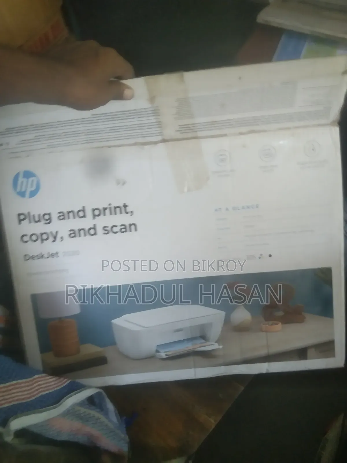 HP DeskJet 2320 Features: Print, Copy & Scan
Cartridge: No ink
 BDT-4.5k