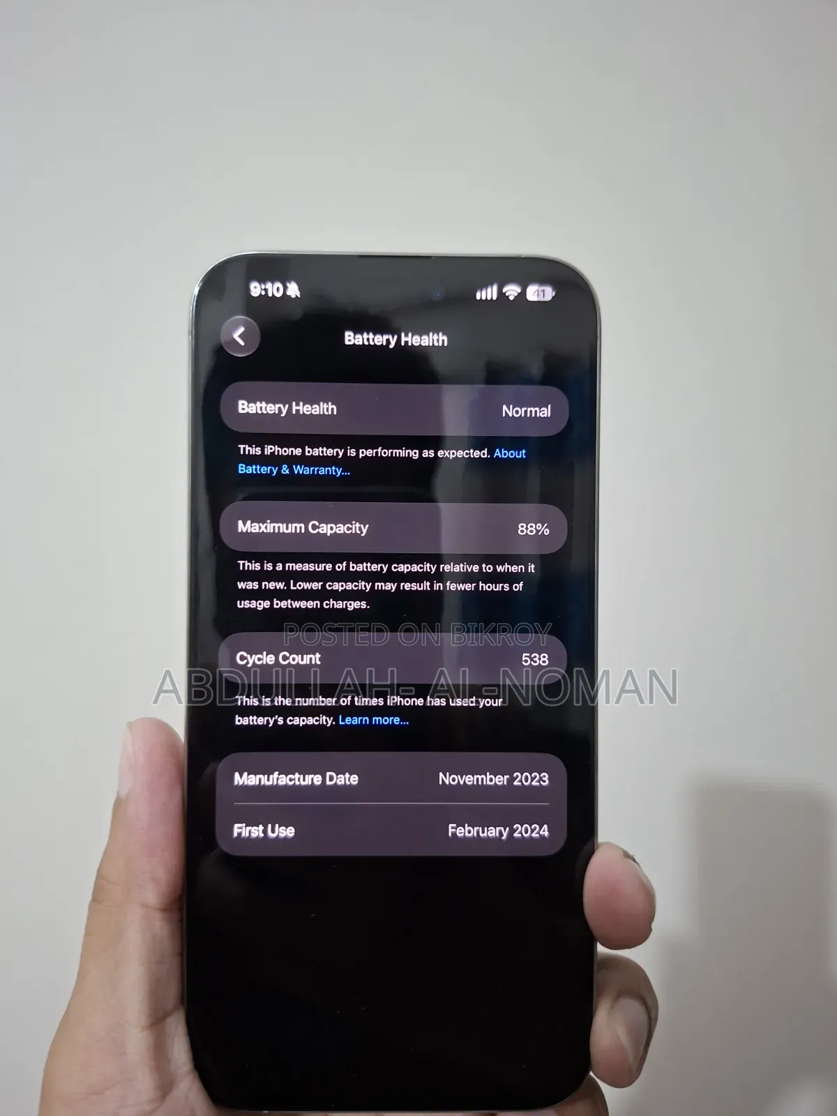 Apple iPhone 15 Pro Max 256 GB Gray
