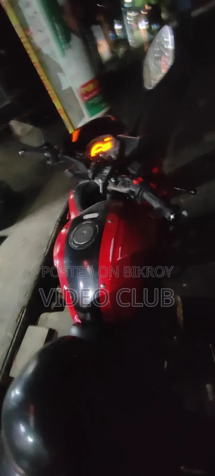 Yamaha Fazer V1 2017 Red