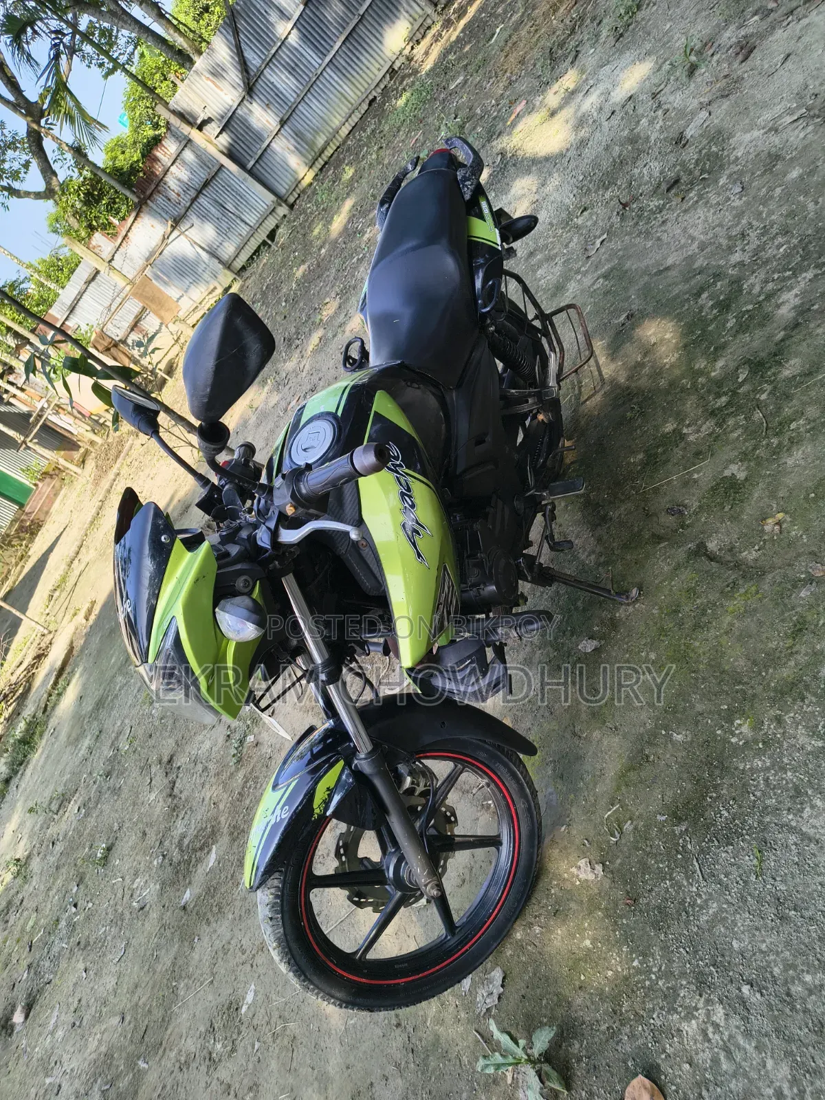 TVS Apache RTR 160 2V 2016 Green