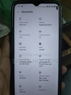 Oppo A15 32 GB Blue