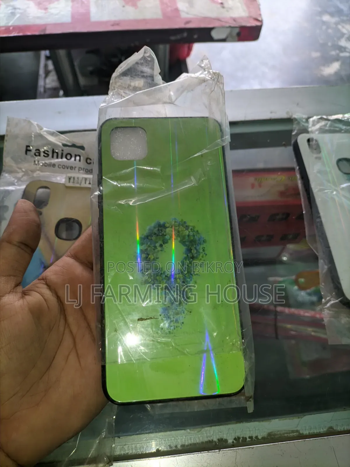 Mobile Protective Glass/Cover and Headphones