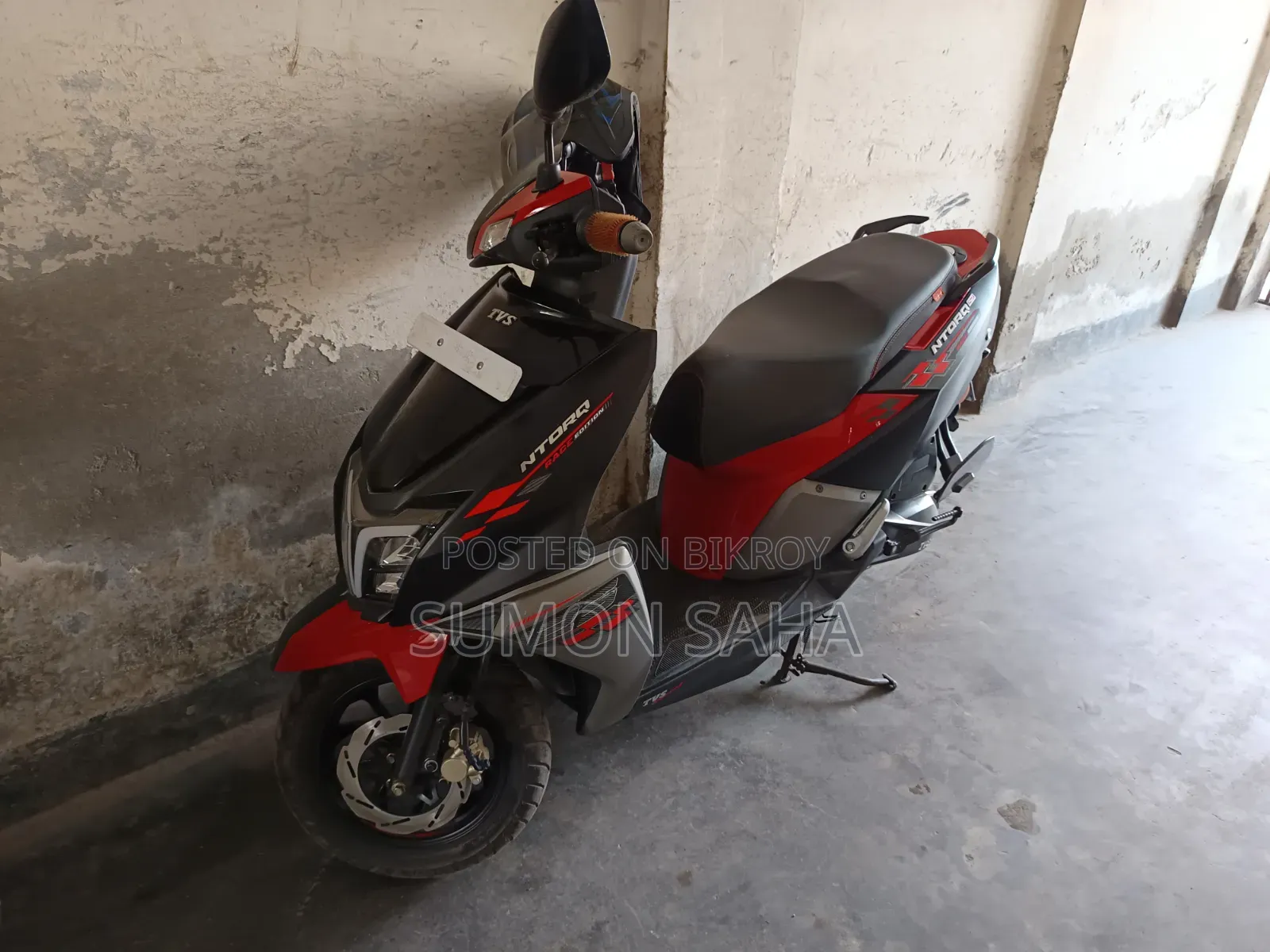 TVS Ntorq 125 2024 Red