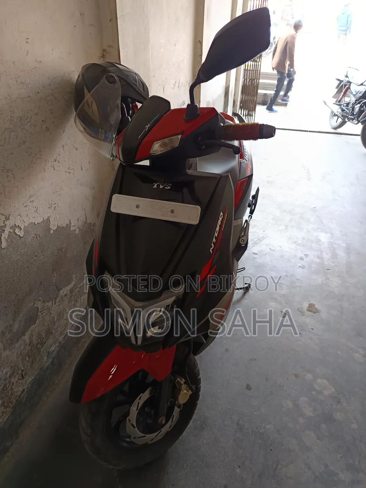 TVS Ntorq 125 2024 Red