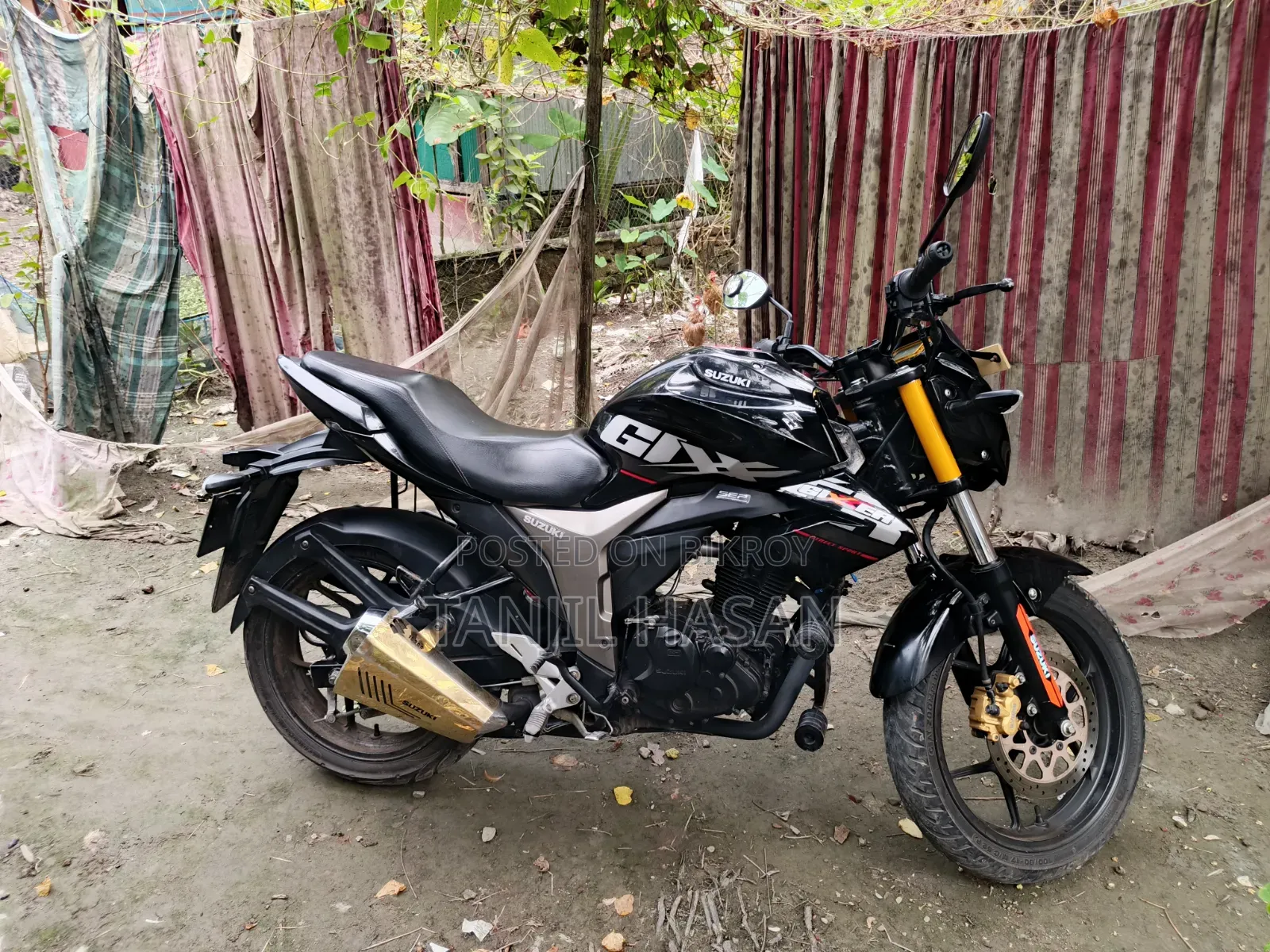 Suzuki Gixxer 2023 Black