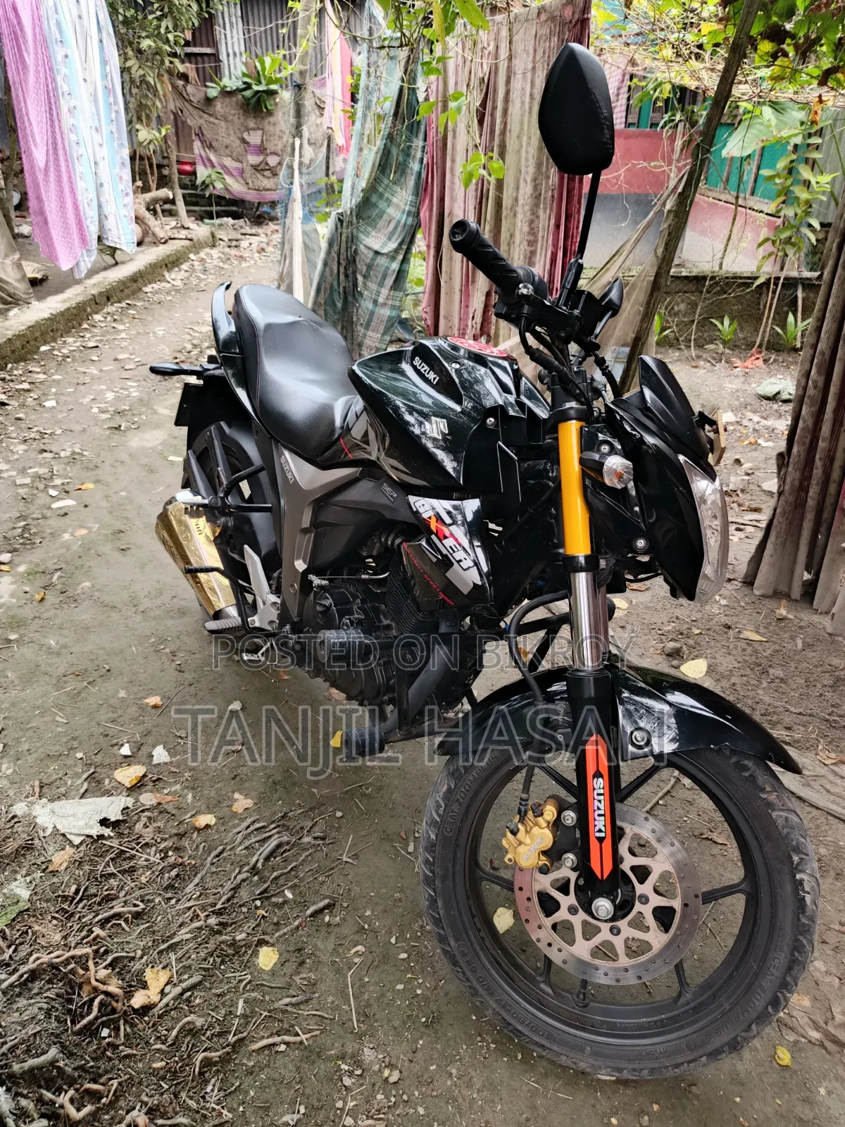 Suzuki Gixxer 2023 Black