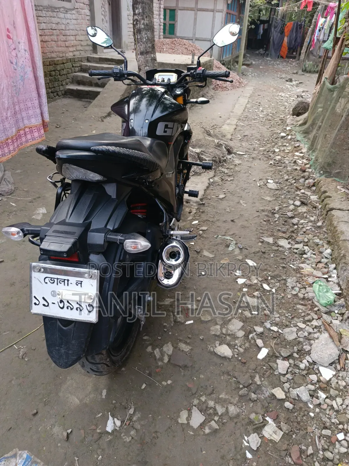 Suzuki Gixxer 2023 Black