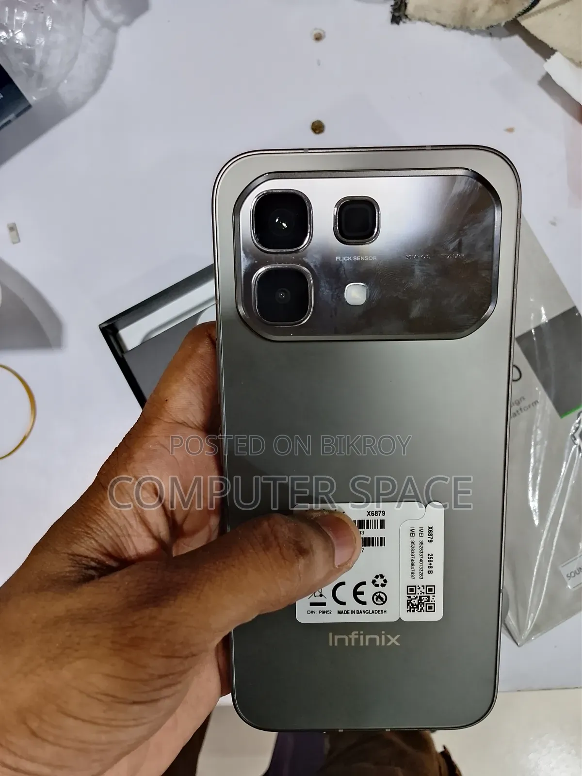 Infinix Note 60 ২৫৬ জিবি ব্ল্যাক