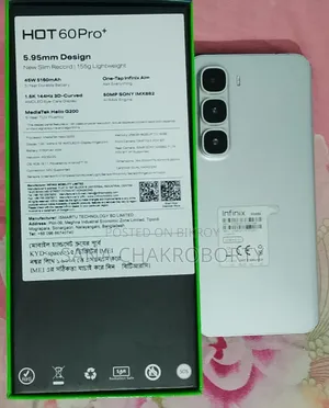 Infinix Hot 60 Pro 256 GB Silver