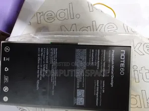 Infinix Note 60 ২৫৬ জিবি ব্ল্যাক