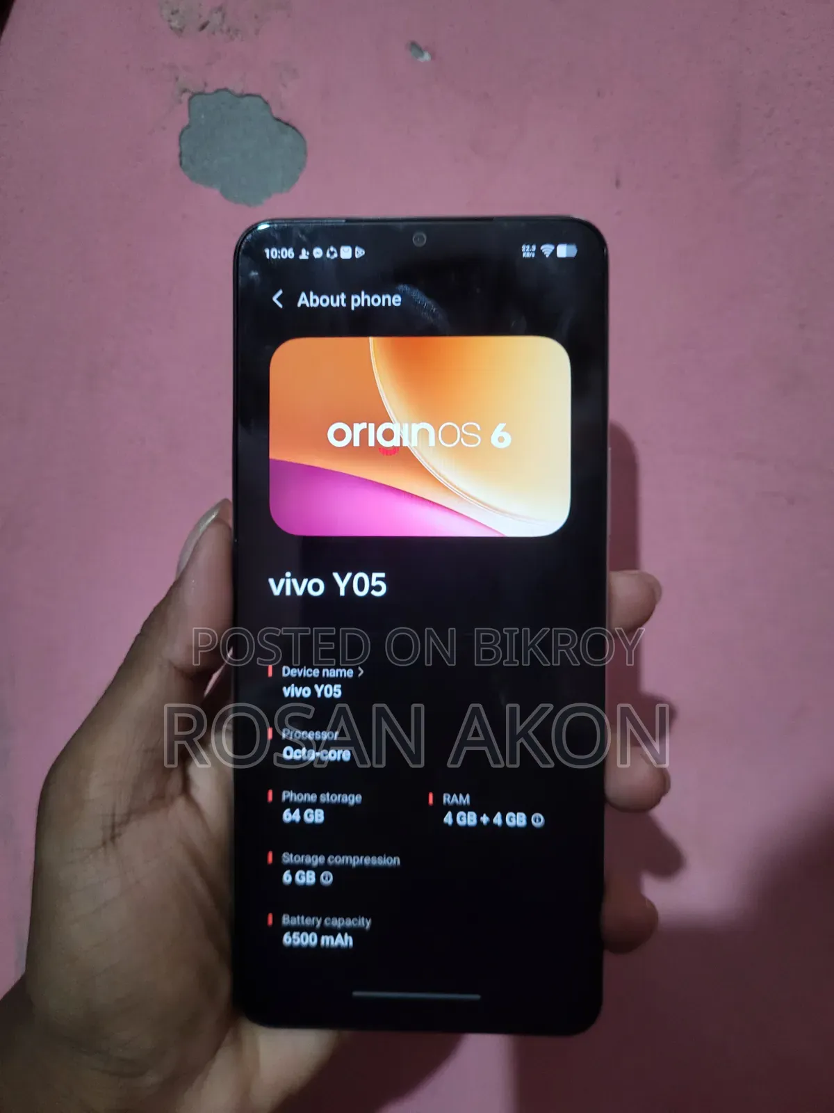 Vivo Y05 64 GB White