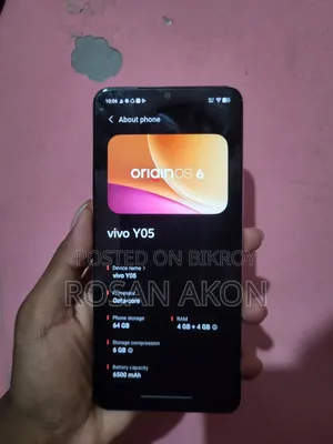 Vivo Y05 64 GB White