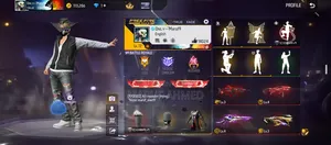 Free Fire Id 72 LVL Old Collection
