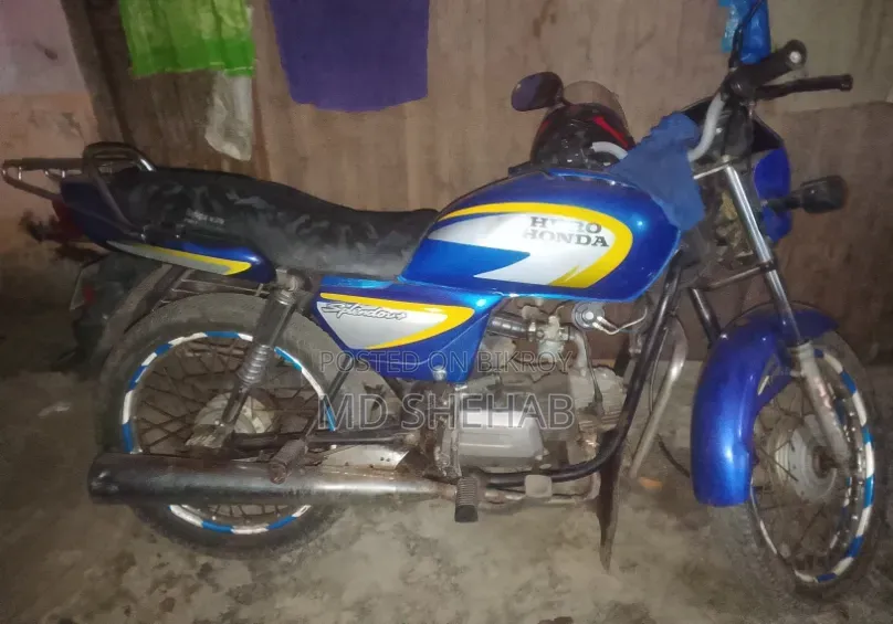 Hero Splendor Plus 2018 Blue