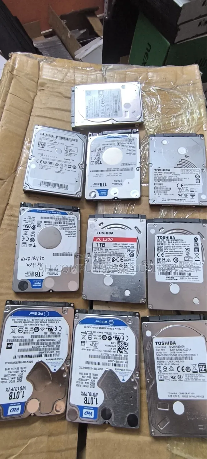 ১টিবি ল্যাপটপ এইচডিডি ১০০% হেলথ