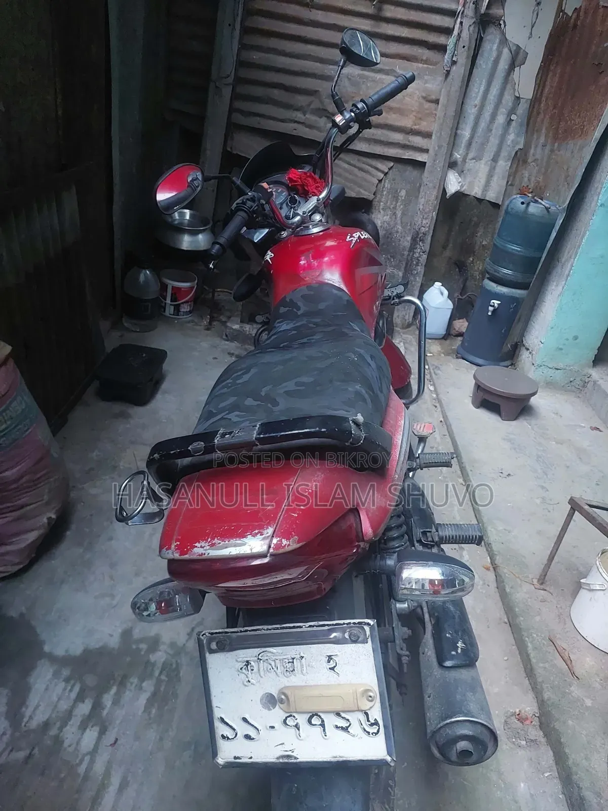 Hero Splendor Plus 2015 Red