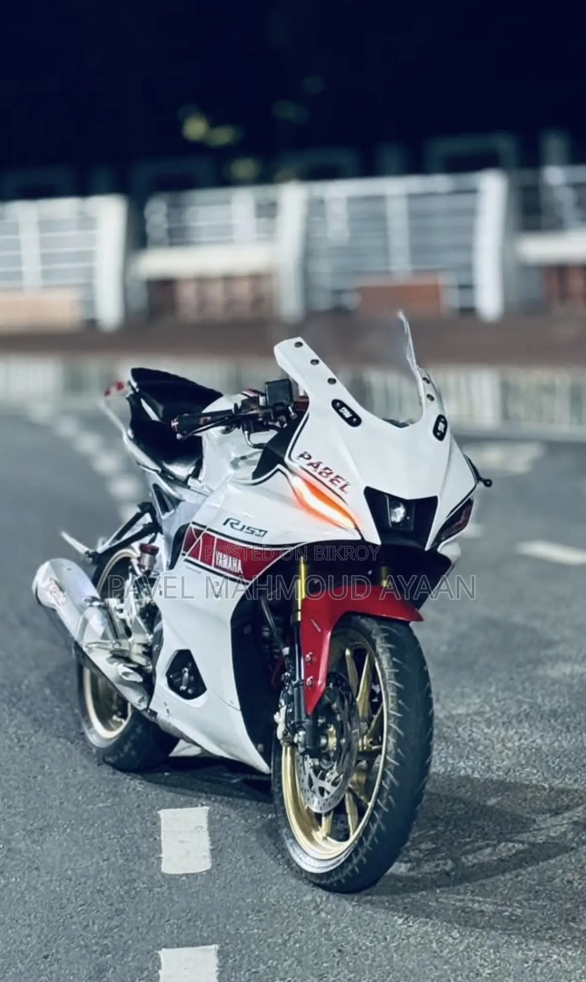 New Yamaha R15M 2022 White