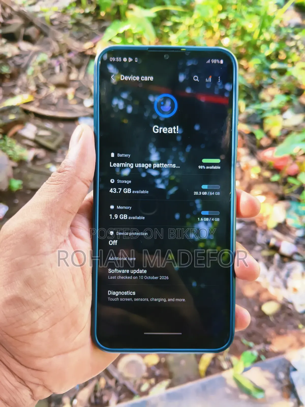 Samsung Galaxy A02S 64 GB Blue