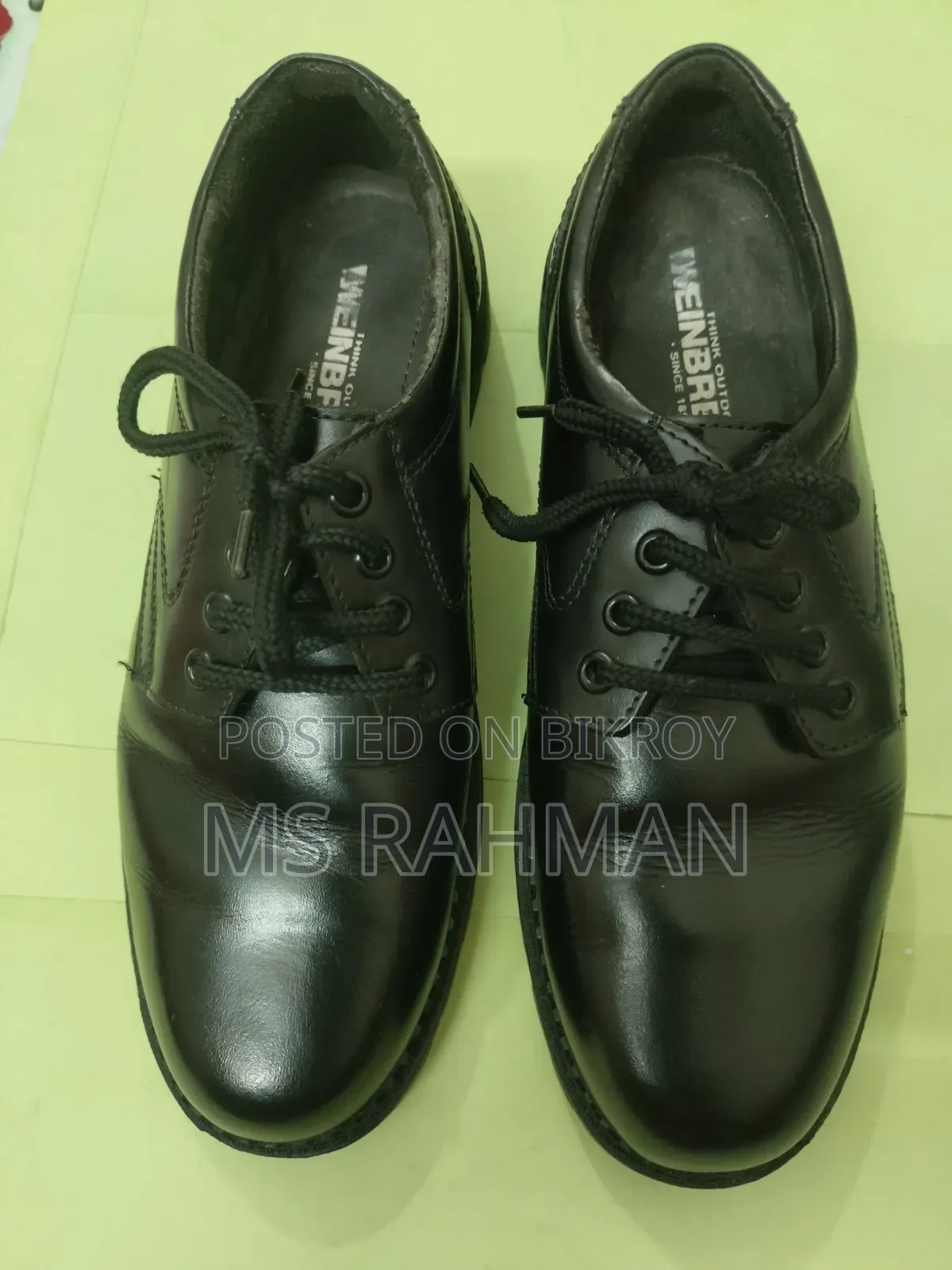 Bata "WEINBRENNER" Genuine Leather Complete Shoes.